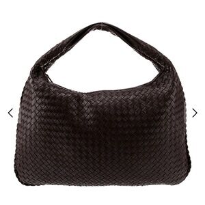 Bottega Veneta Intrecciato Large Veneta Hobo Brown